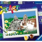 Ravensburger Creart Serie E Classic Kit Pittura per Bambini - Riposino Sul Prato