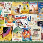 Ravensburger Puzzle Disney Vintage Movie Post - Regalo per Adulti e Bambini