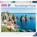 Ravensburger Puzzle Faraglioni di Scopello, Sicilia - Regalo per Adulti e Bambini