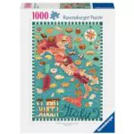 Ravensburger Puzzle Tour del Dolce in Italia 70x50 cm - Regalo per Tutti