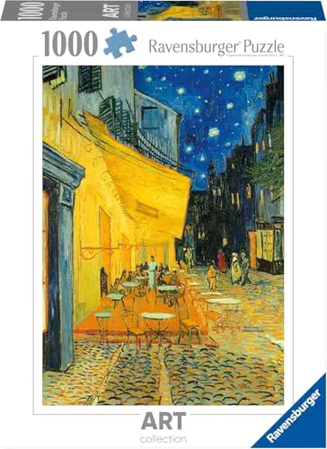Ravensburger Puzzle Van Gogh: Caffè di Notte, Regalo per Adulti e Bambini 14+