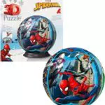 Ravensburger Puzzle 3D Ball Marvel: Spiderman - Gioco da Costruire per Bambini 6+