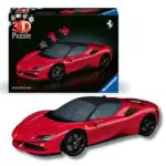 Ravensburger Puzzle 3D Ferrari - Modellini Auto da Costruire per Bambini e Adulti