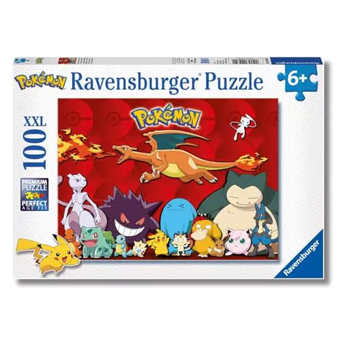 Ravensburger Puzzle Pokemon XXL per Bambini a Partire da 6 Anni