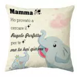 Fodera Cuscino Personalizzata per Festa della Mamma - Regali Originali per Mamma