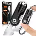 Coltello Multiuso con Apribottiglie - Regali Utili per Uomini in Campeggio