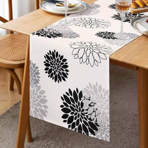 Dalia Runner da Tavolo Geometrico Moderno per Soggiorno e Pranzo