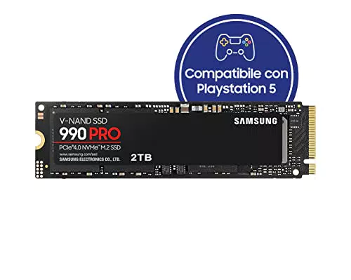 Samsung 990 PRO Memoria M.2 2000 GB PCI Express 4.0 NVMe V-NAND MLC