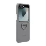 Samsung Custodia Pieghevole in Silicone con Anello per Galaxy Z Flip6/Z Flip7 FE