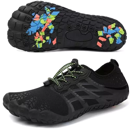 Barefoot Scarpe da Acqua Unisex per Spiaggia, Surf, Yoga e Sport Outdoor