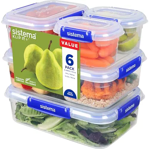 Sistema Contenitori per Alimenti 400 ml - Soluzione Pratica e Versatile