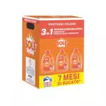 Sole Detersivo Lavatrice Liquido Igienizzante per Macchie a Basse Temperature
