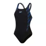 Speedo HyperBoom Splice Muscleback Costume da Bagno Donna - Resistente al Cloro