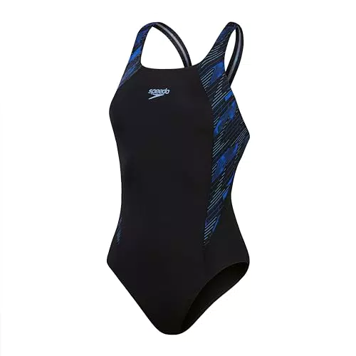 Speedo HyperBoom Splice Muscleback Costume da Bagno Donna - Resistente al Cloro