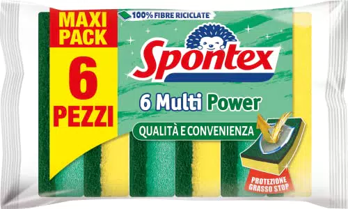 Spontex Spugna Anti Grasso Multi Power - Pulizia Efficace per la Casa