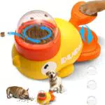 Starnearby Giocattolo Dispenser di Crocchette per Cani - Gioco Interattivo Anatra