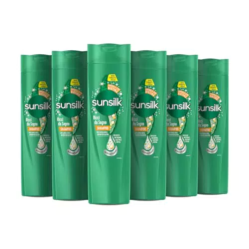 Sunsilk Shampoo Ricci - Delicato per Capelli Mossi e Ricci