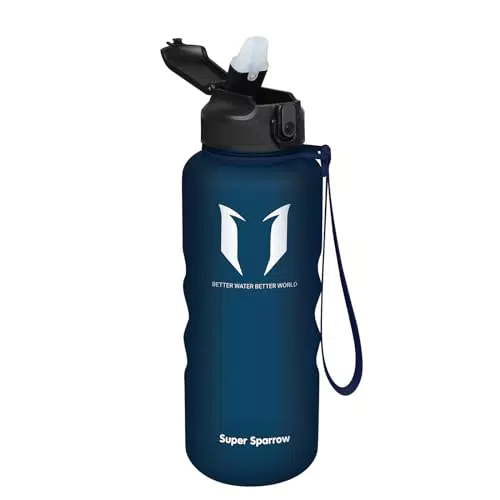 Super Sparrow Borraccia Sportiva Senza Perdite 1.5L Riutilizzabile Senza BPA