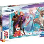 Supercolor Puzzle Disney Frozen 2, puzzle per bambini divertente e educativo