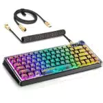 Attack Shark K75 Tastiera Meccanica RGB QMK/VIA Cabalato per Gaming