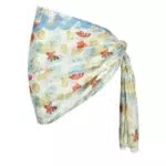 THUN Pareo in Cotone 100% - Linea Mare da Amare, Idea Regalo per l'Estate