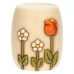 THUN Porta Coltelli in Ceramica Happy Country per Cucina e Accessori Casa