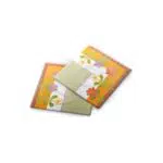 THUN Set Tovaglioli in Cotone con Motivi Floreali - Linea Florianne