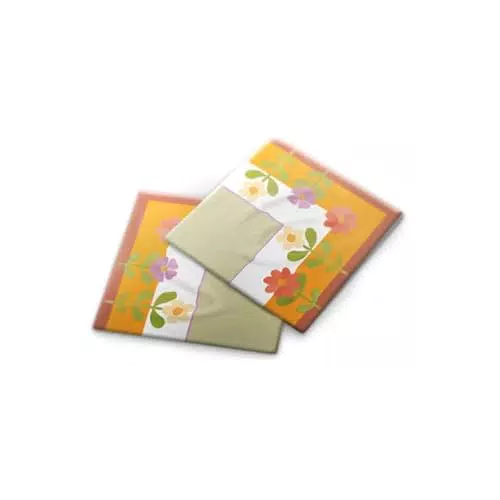 THUN Set Tovaglioli in Cotone con Motivi Floreali - Linea Florianne