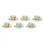THUN Set Tazzine Caffè in Porcellana Mare da Amare