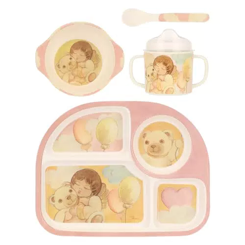 THUN Set pappa lui in melamina, piccolo