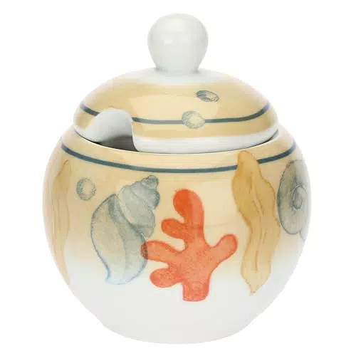 THUN Zuccheriera in Porcellana Linea Mare da Amare - Idea Regalo Cucina
