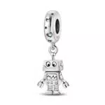 TINSLO Ciondolo in Argent Sterling 925 con Cubic Zirconia per Braccialetti Pandora