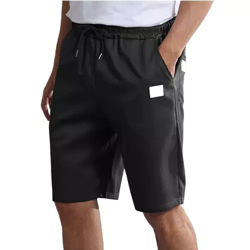 TMEOG Pantaloncini Uomo Estivi Bermuda Shorts Leggeri Sportivi con Tasche