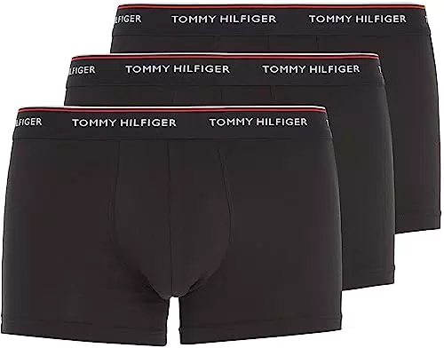 Tommy Hilfiger 3p Wb Trunk 763, Boxer Uomo, Grigio, XL