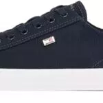 Tommy Hilfiger Sneakers Vulcanizzate Donna Eleganti in Canvas Lace Up