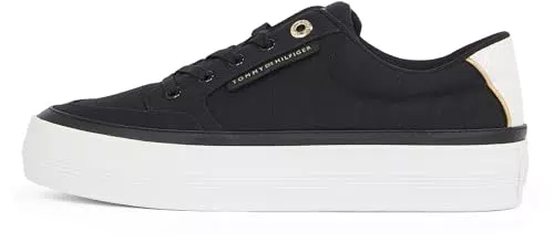 Tommy Hilfiger Sneakers Vulcanizzate Essential Textile per Donna