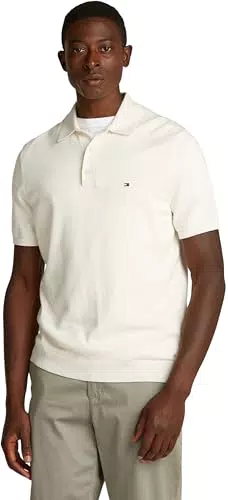 Tommy Hilfiger Polo a Maniche Corte Uomo Essential Cotton Knitted