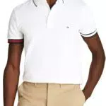 Tommy Hilfiger Polo S/S Uomo Flag Cuff Slim Fit Mw0mw38458