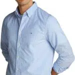 Tommy Hilfiger Camicia Flex Poplin Classic STP RF Shirt Uomo