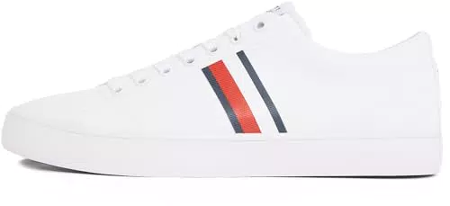 Tommy Hilfiger Sneaker TH Hi Vulc Low Core Stripes Uomo