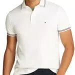 Tommy Hilfiger Polo Tipped Slim Fit MW0MW37346 S/S per Adulto