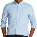 Tommy Hilfiger Camicia Flex Poplin Gingham Regular Fit Uomo