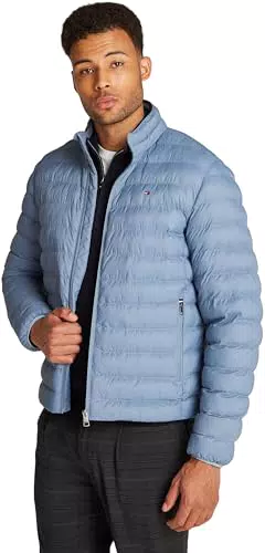 Tommy Hilfiger Giacca Imbottita Packable Recycled per Uomo Relaxed Fit