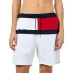 Tommy Hilfiger Pantaloncino da Bagno Long Drawstring con Coulisse