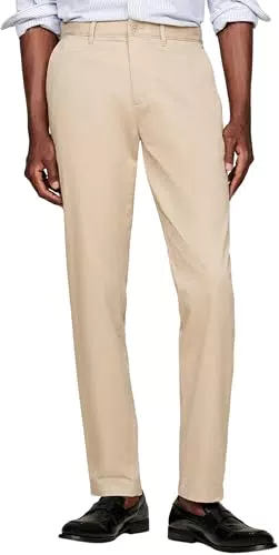 Tommy Hilfiger Pantaloni Chino Tapered Fit per Uomo