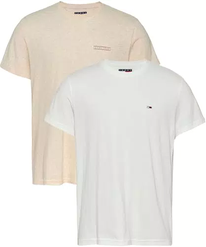 Tommy Jeans Tjm Slim Tee, Maglietta S/S Uomo, Stile Casual