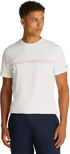 Tommy Jeans Tjm Slim Entry Graphic Tee - Maglietta a Maniche Corte Uomo