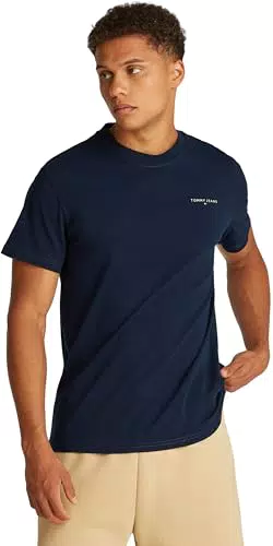 Tommy Jeans Tjm Slim Linear Chest Tee - Maglietta S/S Uomo
