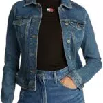 Tommy Jeans Vivianne Skn Jacket - Giacca Trucker Donna in Denim
