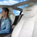 TOPABYTE Cuscini per Collo e Poggiatesta Auto per Tesla Model Y, S, X, 3, Cybertruck